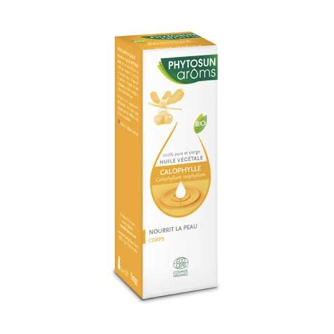 PHYTOSUN AROMS Huile végétale de calophylle bio 50ml Parapharmacie