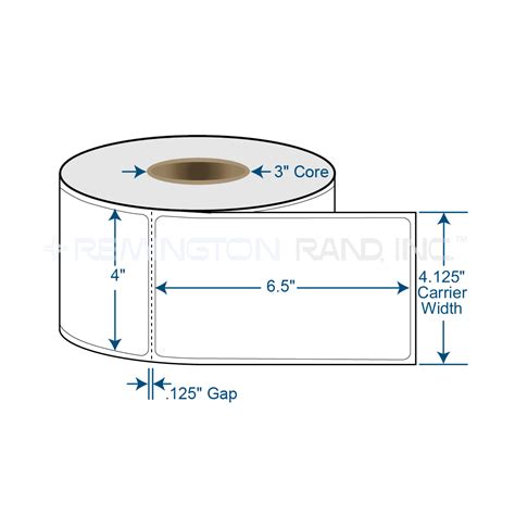 X Industrial Printer Direct Thermal Labels Remington Rand