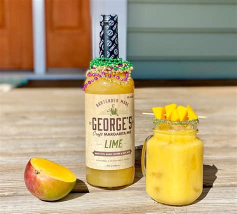 GEORGE’S® Mardi Gras Mango Margarita | George's Beverage Company