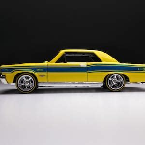 Pontiac Gto Hot Wheels Custom Real Rubber Tires Etsy