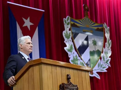 Caraïbes Cuba Candidat unique Miguel Diaz Canel réélu président pour