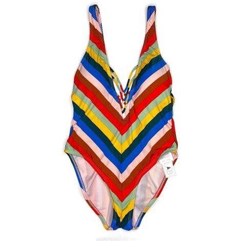 The Bikini Lab Maravu Striped One Piece Swimsuit