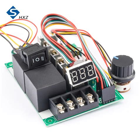 Regulator obrotów silnika DC 12V PWM Regulator napięcia 12V 24V 48V ...