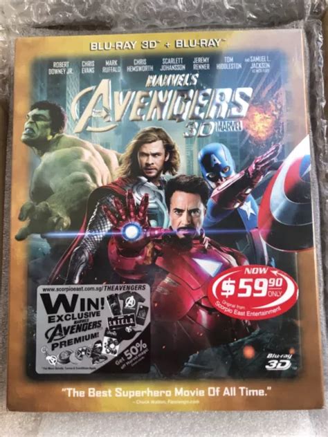 Mcu Marvel Avengers Singapore Blu Ray D D Viva Metalbox Steelbook