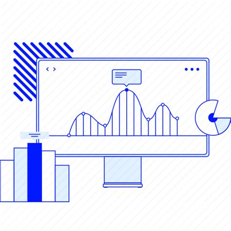 Statistics Chart Graph Analytics Report Bar Pie Illustration