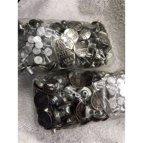 Ang Mainit Na Benta Metal Jeans Buttons Pcs Per Pack Lazada Ph