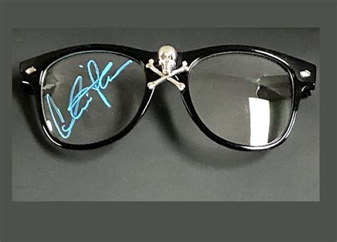 Charlie Sheen signed “Wild Thing” glasses (full PSA Letter of ...