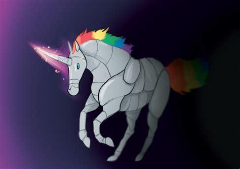 Robot Unicorn Attack by missbooyaka on DeviantArt