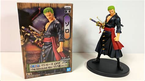 Unboxing ONE PIECE DXF THE GRANDLINE MEN Vol 13 Roronoa Zoro Figure