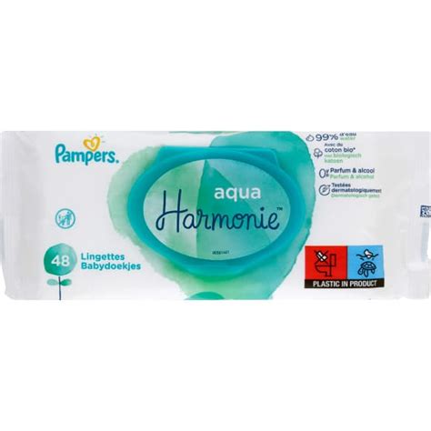 Pampers Lingettes Harmonie Aqua Monoprix Fr