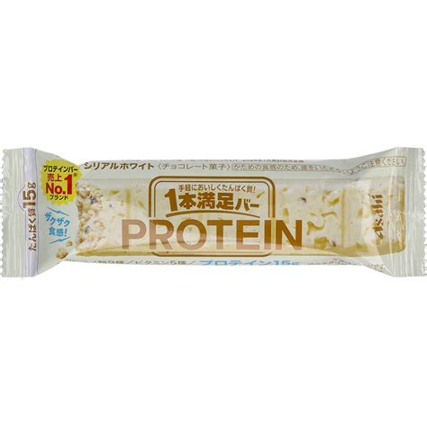 Asahi Protein Satisfied Bar Питательный батончик со вкусом белого ...