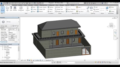 Simple House In Revit YouTube