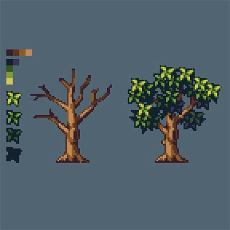 Trees Pixel Art Wallpaper Videos Laughs