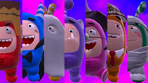 Oddbods Turbo Run Happy Halloween Special By Fuse Pogo Bubbles Jeff Newt Slick And Zee