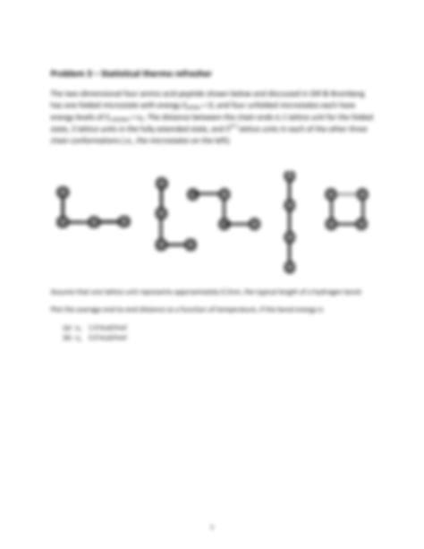 SOLUTION Molecular Cellular And Tissue Biomechanics Problem Set 1