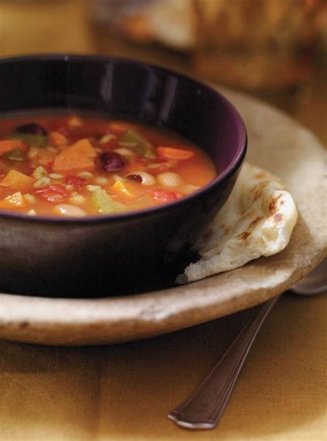 Soupe repas aux légumineuses et au curcuma RICARDO