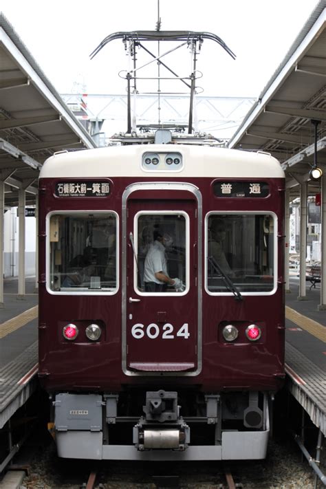 阪急電鉄 阪急6000系電車 6024 石橋阪大前駅 鉄道フォト・写真 By I Love 阪急電車さん レイルラボraillab