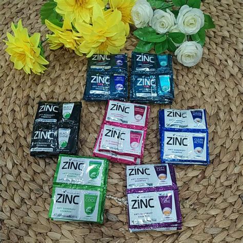 Jual ZINC SHAMPOO SACHET ISI 12 Sachet Shopee Indonesia