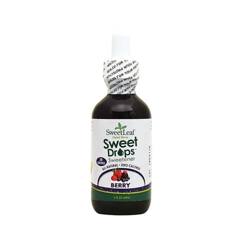 Wisdom Natural Sweetleaf Sweet Drops Berry Liquid Stevia 2 Fl Oz Liquid