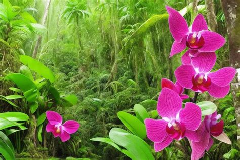 Adaptations of Orchids in the Tropical Rainforest