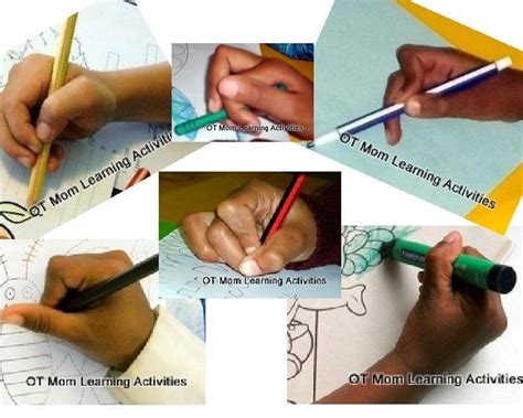 Some Kids Hold Their Pencil With A Poor Pencil Grip This Page Explores