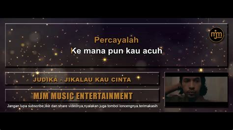 Judika Jikalau Kau Cinta Video Lyric Youtube