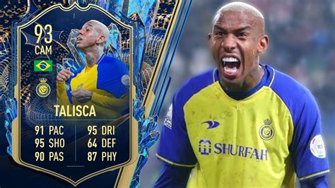 93 TEAM OF THE SEASON TALISCA PLAYER REVIEW FIFA 23 YouTube