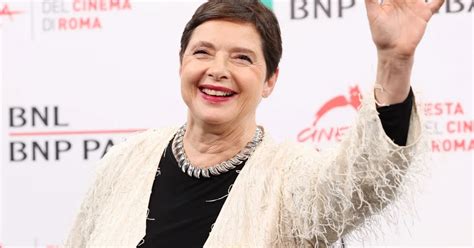 Isabella Rossellini Riceve Il Premio Alla Carriera La Masterclass