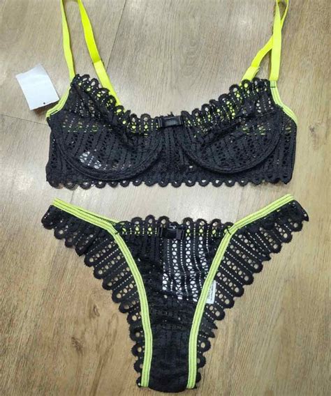 Conjunto Vick Em Renda Sem Bojo Aro Aline Lingerie