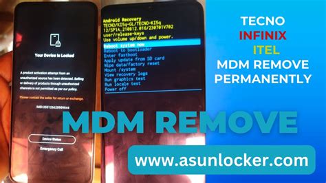 Tecno KI5q MDM Remove Permanently Without Flash Tecno Inifinx MDM