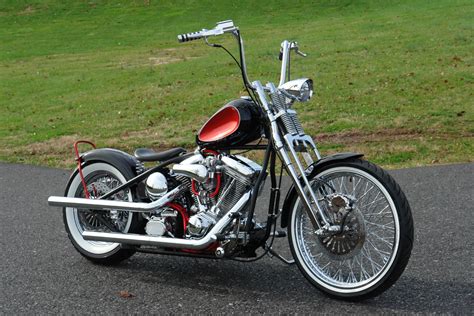 Used 2 Under Chrome Springer Front End Harley Bobber Chopper Ebay