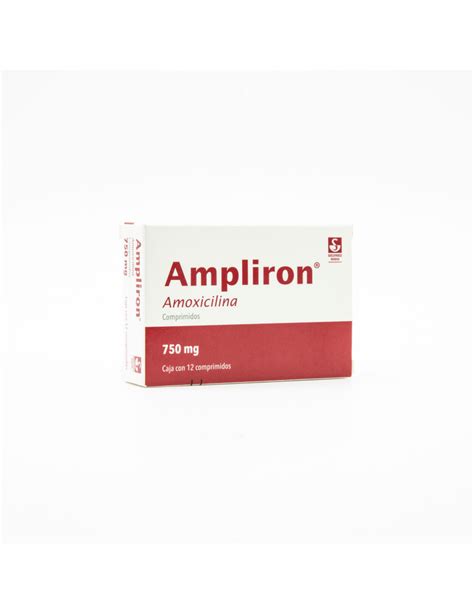 Compra Ampliron 750 Mg 12 Tab Siegfried Rhein Amoxicilina