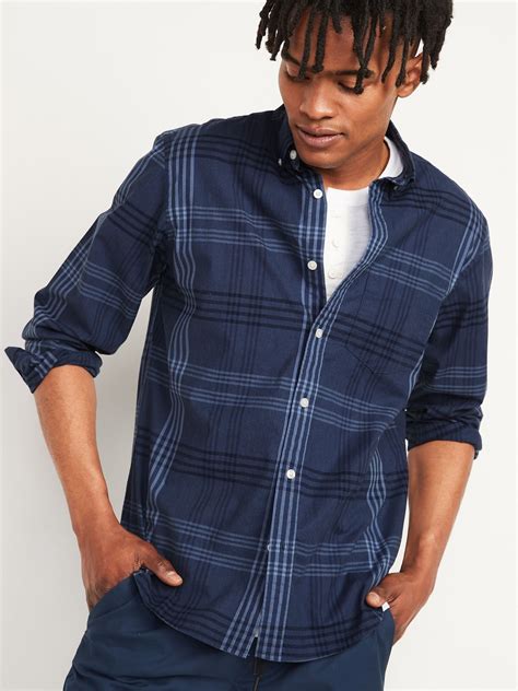 Regular Fit Built In Flex Everyday Shirt For Men Old Navy Everyday