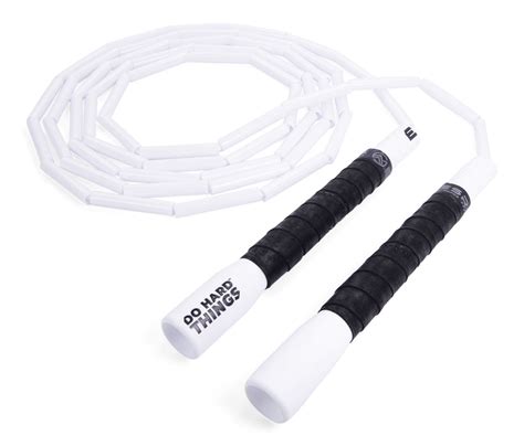 EliteSRS Do Hard Things Adjustable Beaded Jump Rope For Fitness