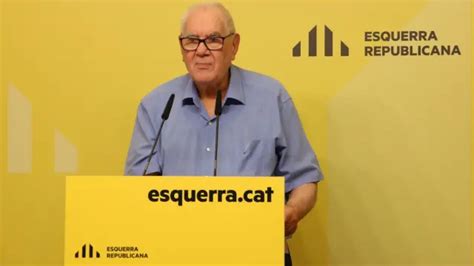 Ernest Maragall anuncia que deja ERC después del escándalo del caso de