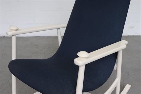 Navy Blue High Back Rocking Chair At 1stdibs Navy Blue Rocking Chairs