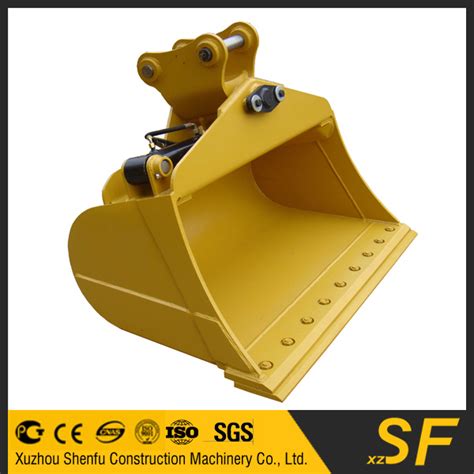 Rotating Hydraulic Tilting Mud Bucket Excavator Mud Bucket China