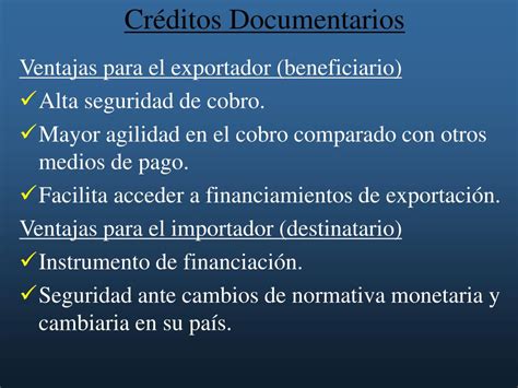 Ppt Medios De Cobro Y Pago Internacionales Y Financiaci N De