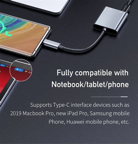 Mcdodo Boss Series USB-C to USB-C and DC3.5mm Adapter, PD 60W Fast ...