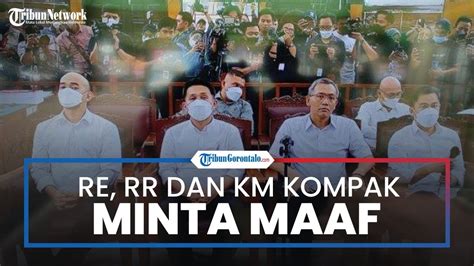 Bharada E Ricky Rizal Dan Kuat Ma Ruf Kompak Minta Maaf Kepada