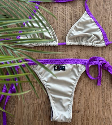 Bikini Purple Sabbia Gipsy Necklace