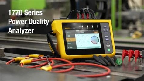 Digital Fluke Series Three Phase Power Quality Analyzers For