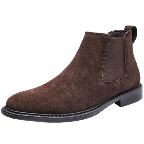 High Luxury Formal Men Leather Shoes Slip on Fashion Shoe Winter Boots ...