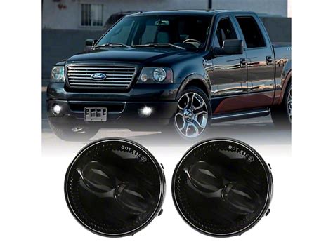 F 150 Led Fog Lights Black Housing 06 14 F 150 Excluding Raptor Free Shipping