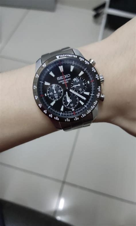 Seiko SSB031 Chronograph, Men's Fashion, Watches & Accessories, Watches ...