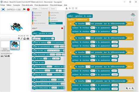 MBot Creer Sous Programme Avec MBlock 59 OFF