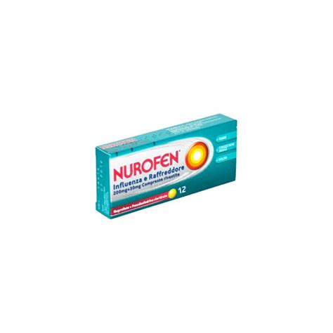 Nurofen Influenza E Raffreddore Mg Mg Compresse Rivestite