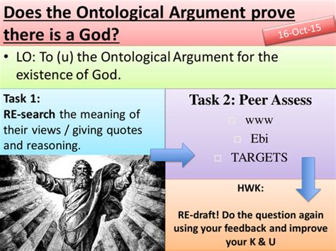 The Ontological Argument Teaching Resources