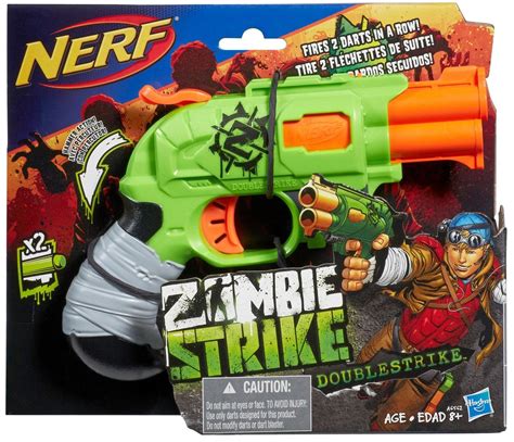 Детское оружие Hasbro Бластер Nerf "Зомби Страйк Двойная атака". Цена ...