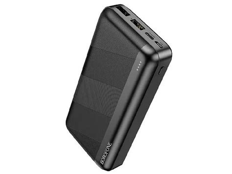 Повербанк УМБ Power Bank 20000mAh BOROFONE BJ27A Pindar Black Power